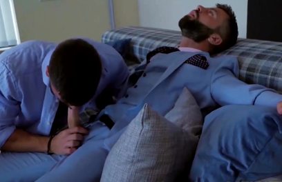 Hunky Men Hector De Silva and Nicolas Brooks Fuck