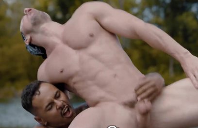 Handsome Muscled Jock Gets Fucked by a Juicy BBC - Skyy Knox, Milo Madera